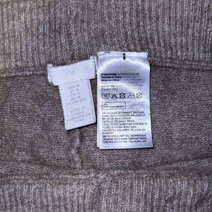 Size M sweater flared bottoms pants